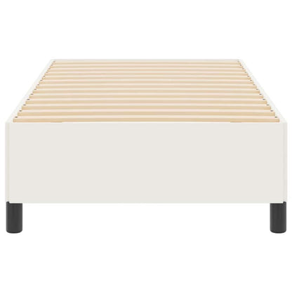 Letto a molle Crema 100 x 200 cm Tessuto in Cords | homemem39