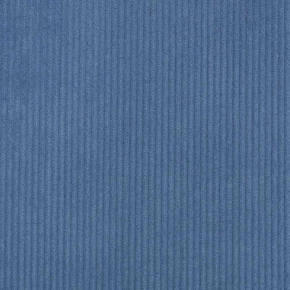 Letto a molle Blu 100 x 200 cm Tessuto in Cords | homemem39