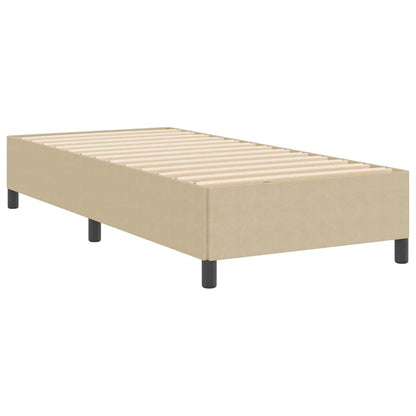 Letto a molle Grigio Verde 100 x 200 cm Tessuto in Cords | homemem39