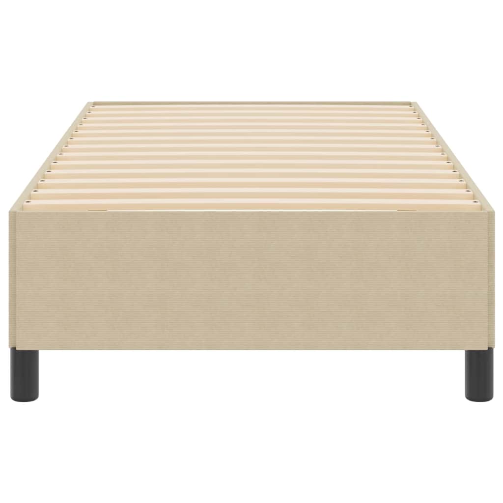Letto a molle Grigio Verde 100 x 200 cm Tessuto in Cords | homemem39