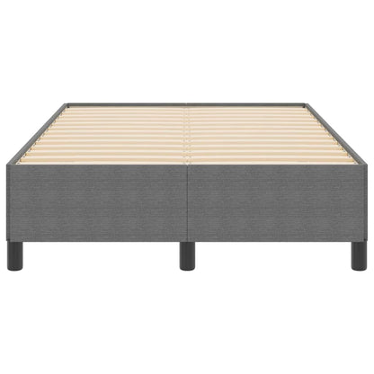 Letto a molle Grigio Chiaro 120 x 190 cm Tessuto in Cords