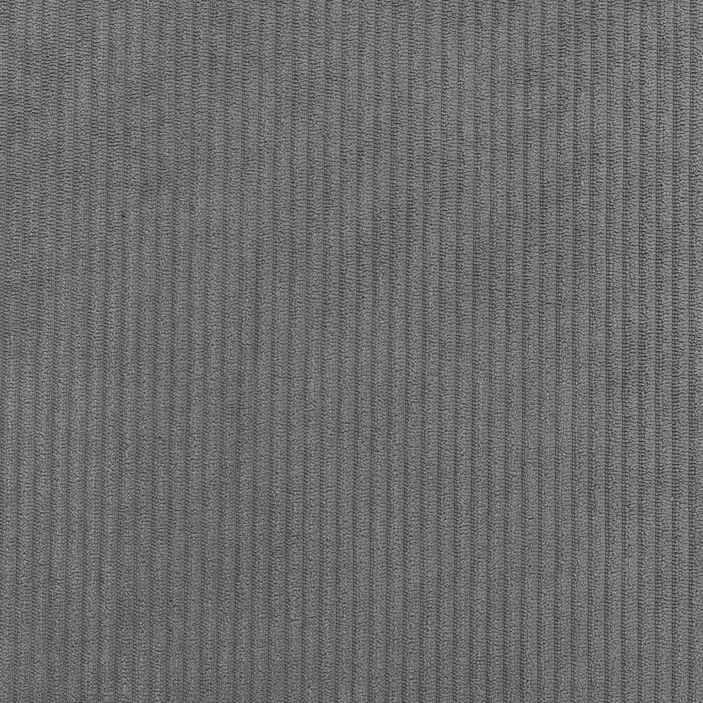 Letto a molle Grigio Chiaro 120 x 190 cm Tessuto in Cords