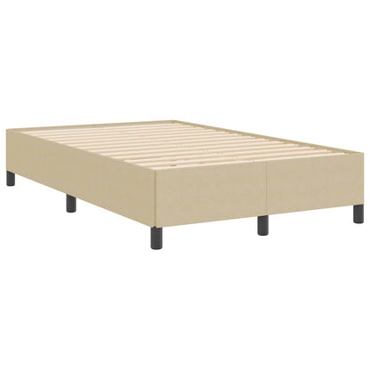Letto a molle Grigio Verde 120 x 190 cm Tessuto in Cords | homemem39