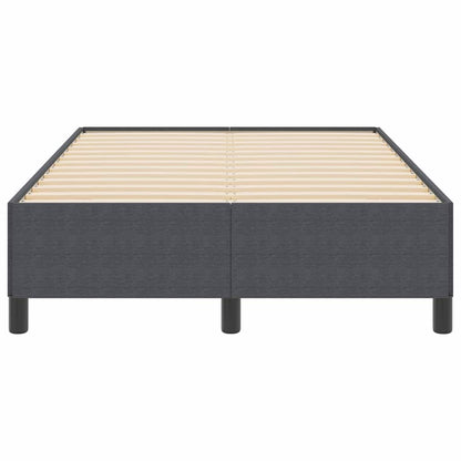 Letto a molle Grigio Scuro 120 x 200 cm Tessuto in Cords | homemem39