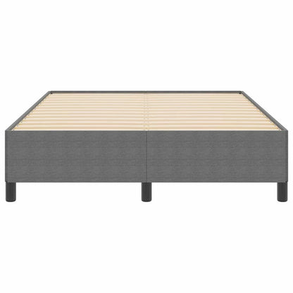 Letto a molle Grigio Chiaro 160 x 200 cm Tessuto in Cords | homemem39