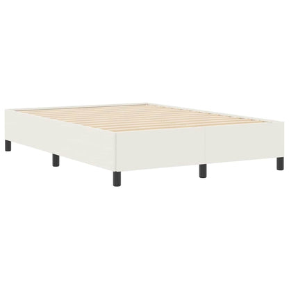 Letto a molle Crema 160 x 200 cm Tessuto in Cords | homemem39
