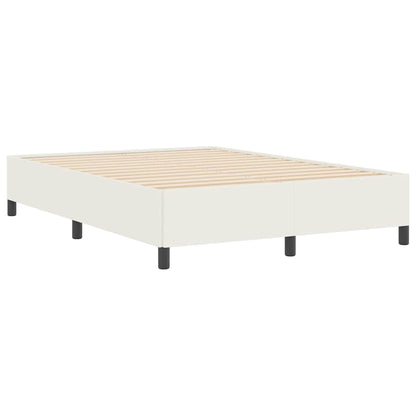 Letto a molle Crema 160 x 200 cm Tessuto in Cords | homemem39