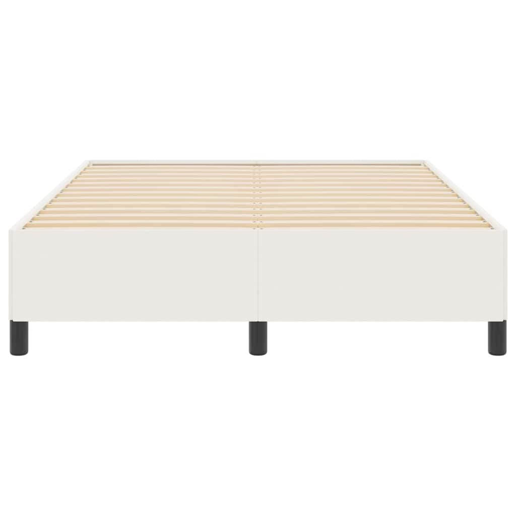 Letto a molle Crema 160 x 200 cm Tessuto in Cords | homemem39