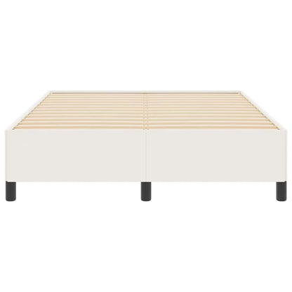 Letto a molle Crema 160 x 200 cm Tessuto in Cords | homemem39