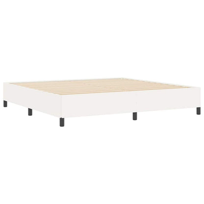 Letto a molle Crema 200 x 200 cm Tessuto in Cords | homemem39