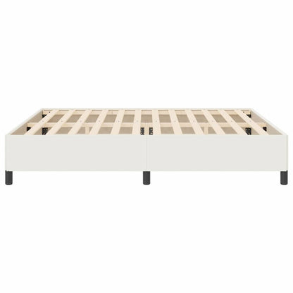Letto a molle Crema 200 x 200 cm Tessuto in Cords | homemem39