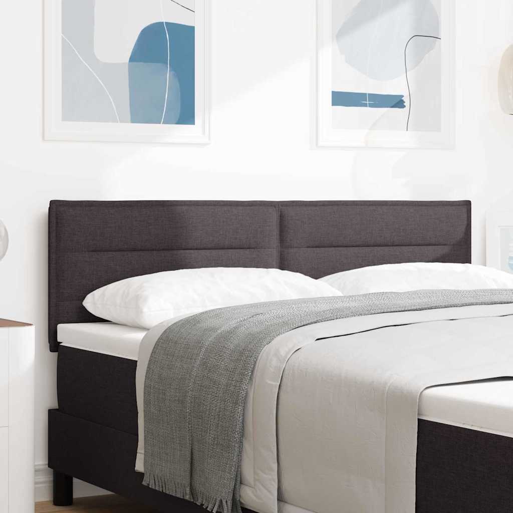 Testiera con testiera Marrone Scuro 160 cm Pelle Sintetica - homemem39