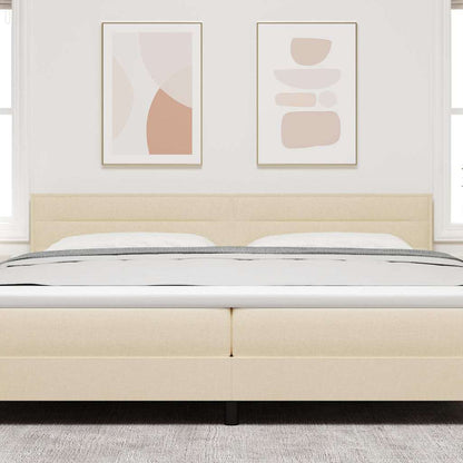 Testiera Crema 200 cm Tessuto | homemem39