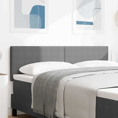 Testiera Grigio chiaro 144 cm Tessuto in Cords
