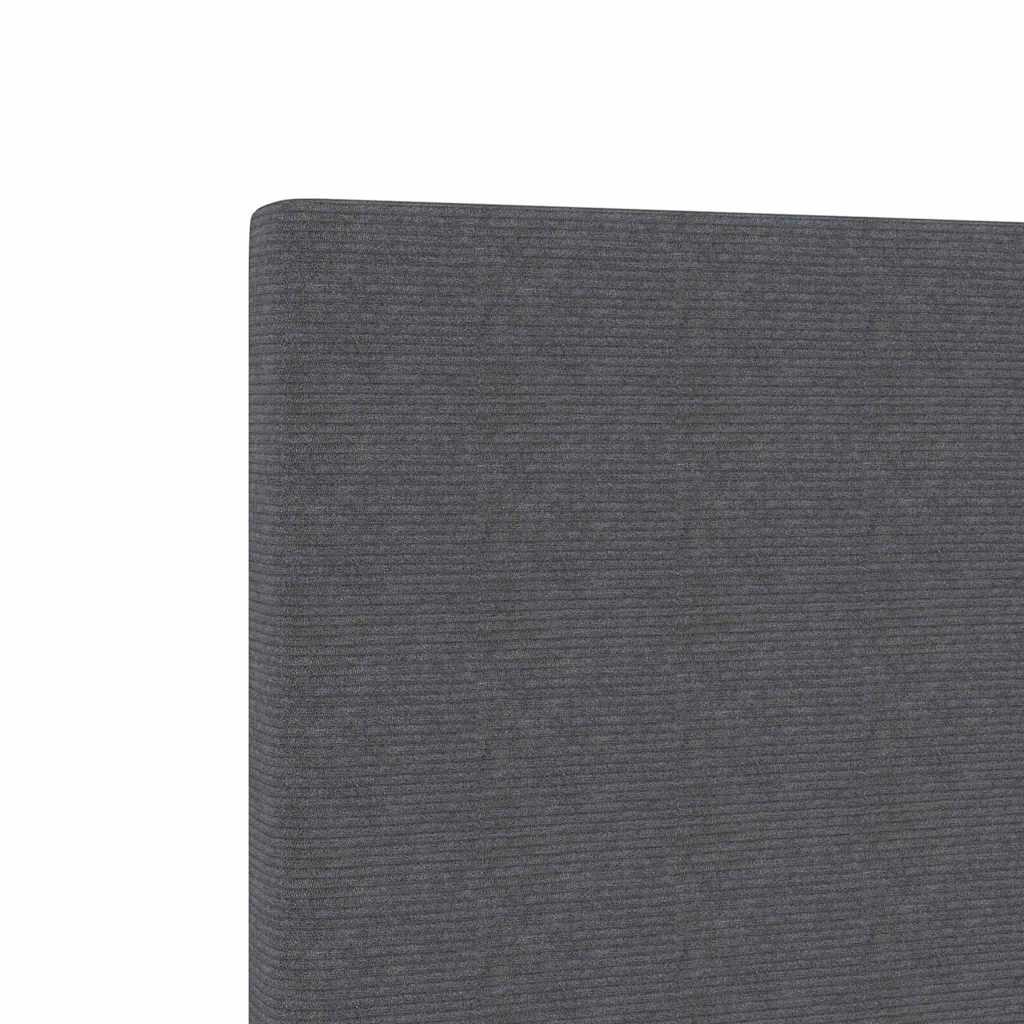 Testiera Grigio scuro 180 cm Tessuto in Cords | homemem39