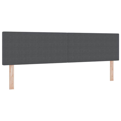 Testiera Grigio scuro 180 cm Tessuto in Cords | homemem39