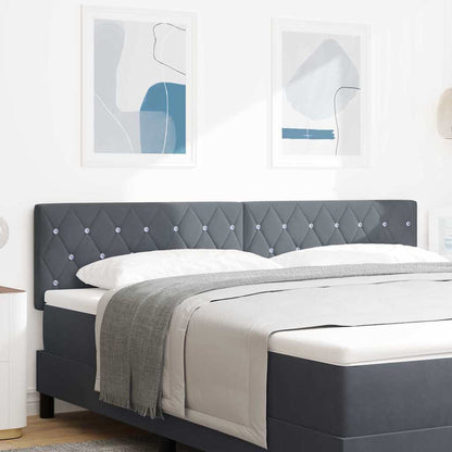 Testiera Grigio scuro 180 cm Velluto | homemem39