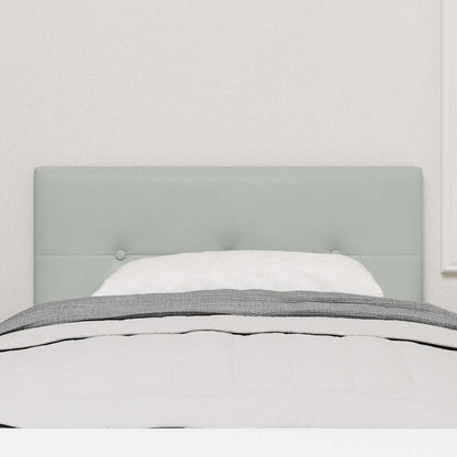 Testiera Grigio chiaro 100 cm Velluto | homemem39