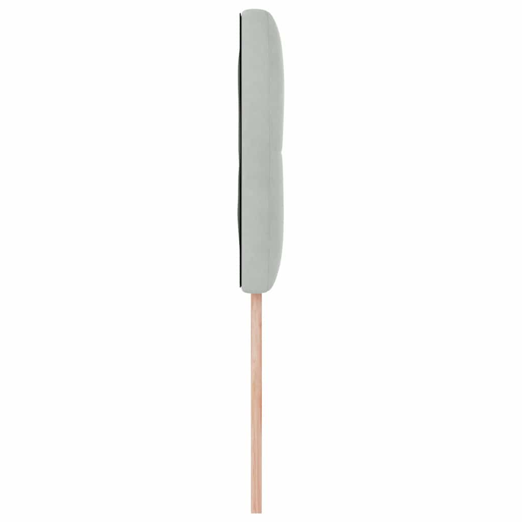 Testiera Grigio chiaro 100 cm Velluto | homemem39