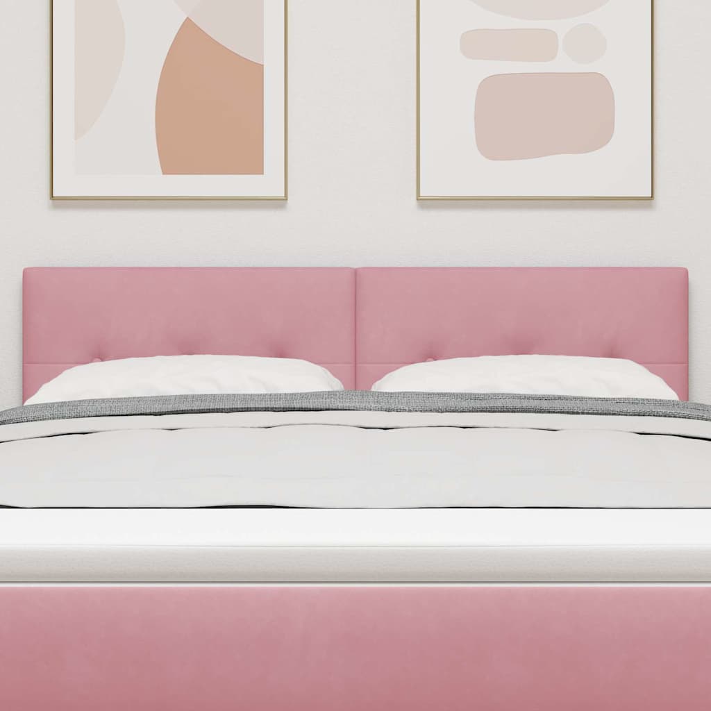 Testiera Rosa 160 cm Velluto | homemem39