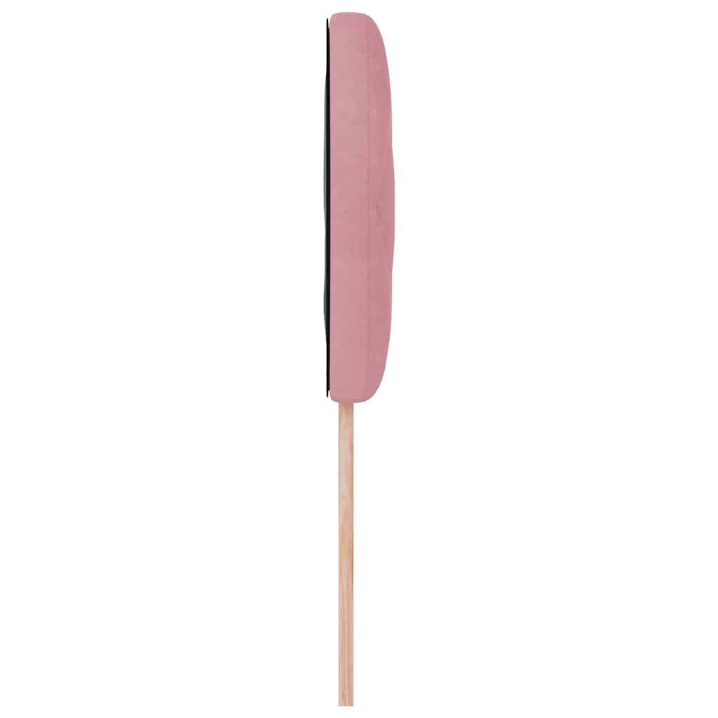 Testiera con testiera Rosa 100 cm Velluto