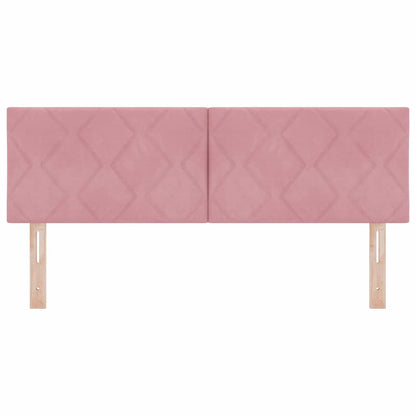 Testiera con testiera Rosa 160 cm Velluto