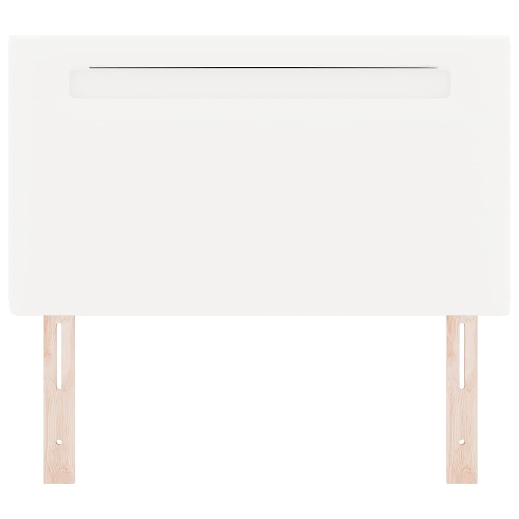 Testiera con luci a strisce a LED Bianco 100 cm PVC