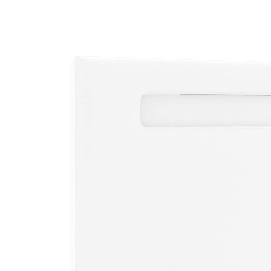 Testiera con luci a strisce a LED Bianco 160 cm PVC