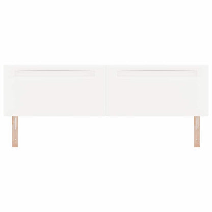 Testiera con luci a strisce a LED Bianco 200 cm PVC