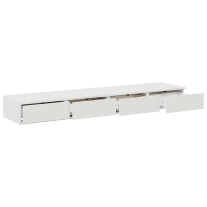 Cassetti per letto con cassetto Bianco 160 x 36.5 x 16.5 cm