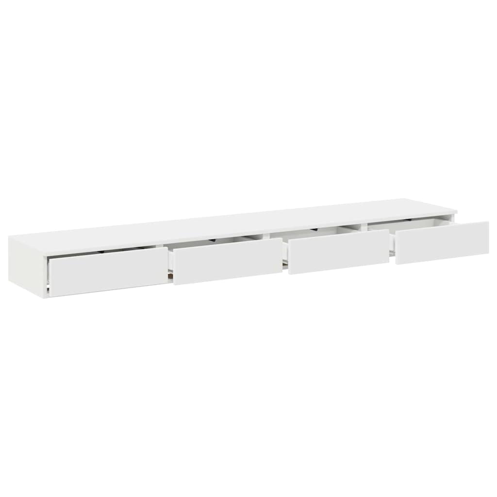Cassetti per letto con cassetto Bianco 180 x 36.5 x 16.5 cm