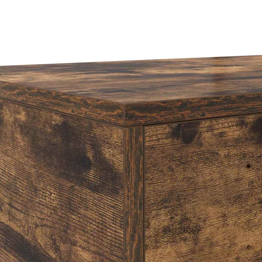 Cassetti per letto Rovere fumo 180 x 36.5 x 16.5 cm