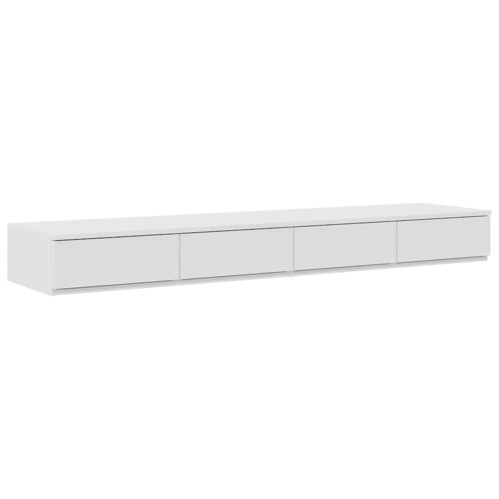 Cassetti per letto con cassetto Bianco 135 x 36.5 x 16.5 cm