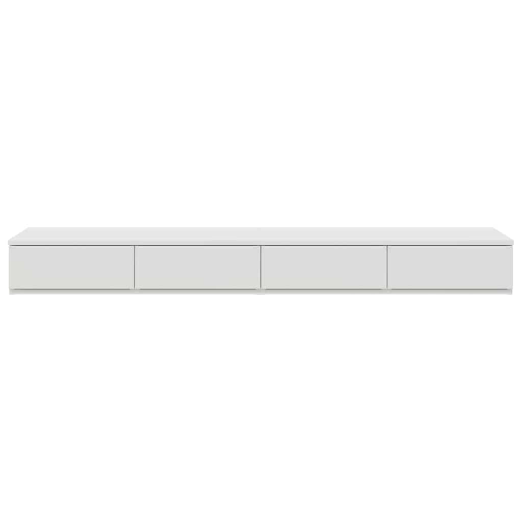 Cassetti per letto con cassetto Bianco 135 x 36.5 x 16.5 cm
