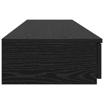 Cassetti per letto Rovere nero 135 x 36.5 x 16.5 cm