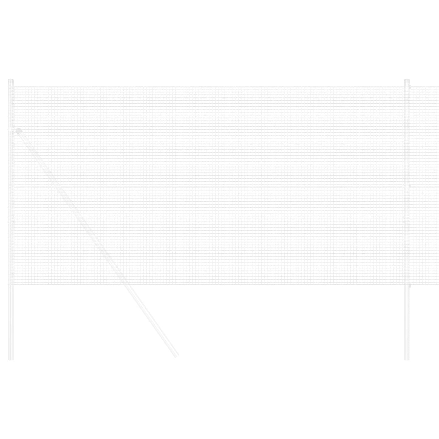 Recinzione in Rete Saldato Argento 1.4 x 25 m