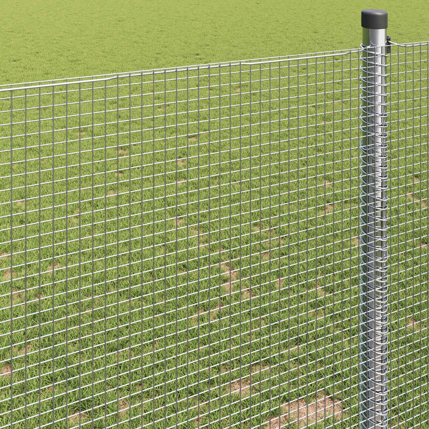 Recinzione in Rete Saldato Argento 0.4 x 50 m