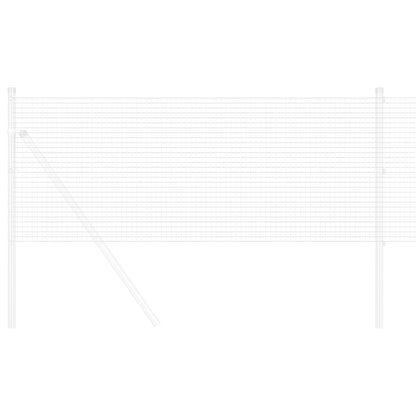 Recinzione in Rete Saldato Argento 0.4 x 50 m