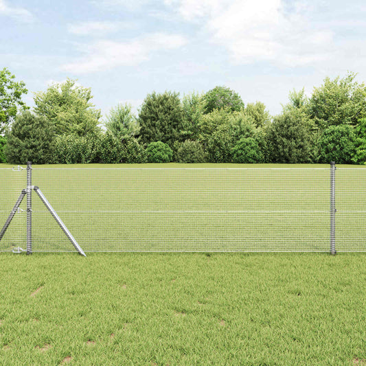 Recinzione in Rete Saldato Argento 0.5 x 50 m