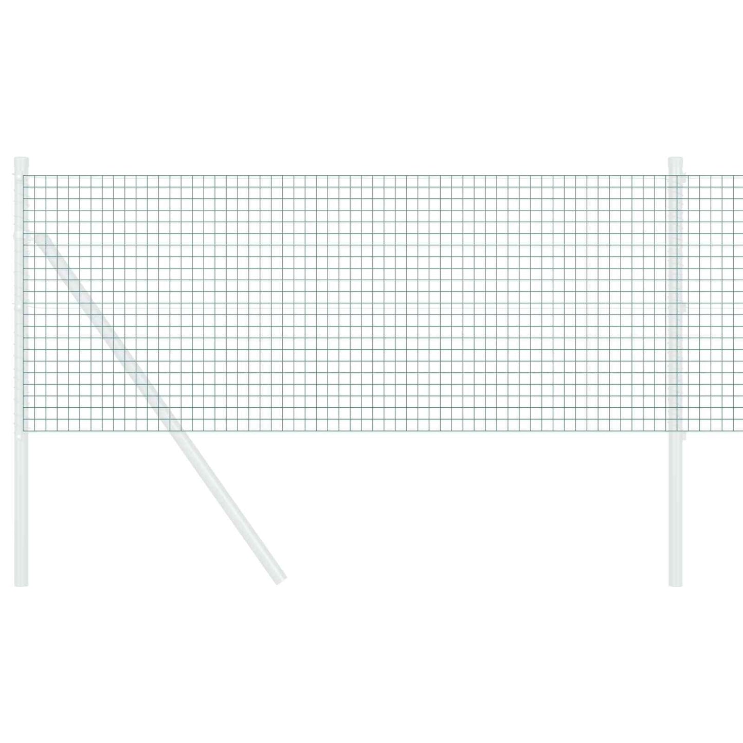 Recinzione in Rete Saldato Verde 0.4 x 10 m
