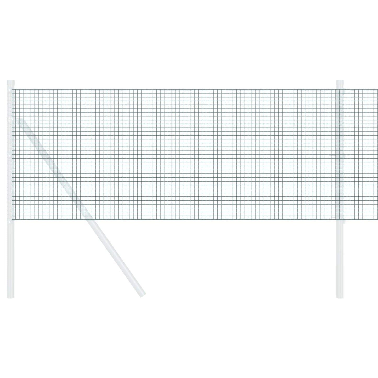 Recinzione in Rete Saldato Verde 0.6 x 10 m