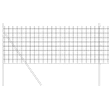 Recinzione in Rete Saldato Grigio 0.4 x 10 m