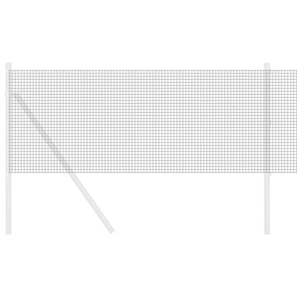 Recinzione in Rete Saldato Grigio 0.6 x 10 m
