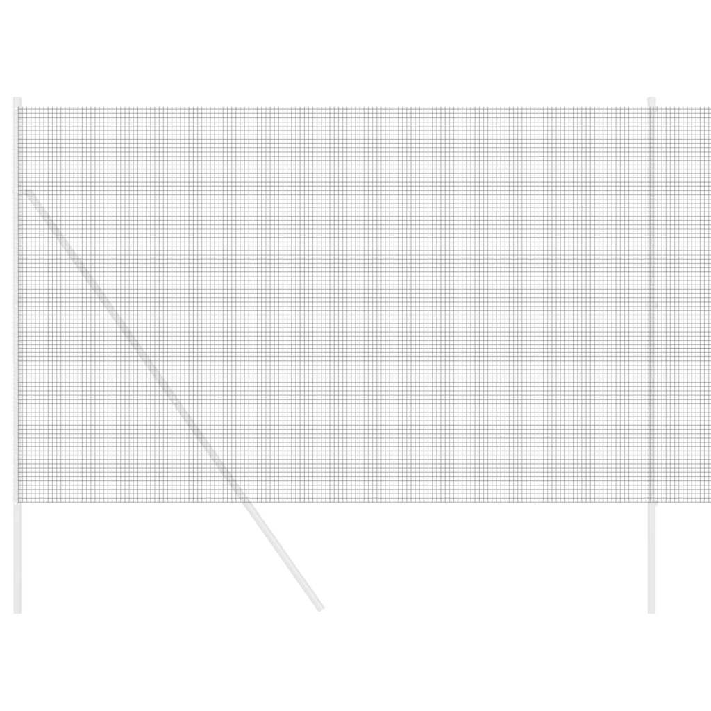 Recinzione in Rete Saldato Grigio 1.5 x 25 m