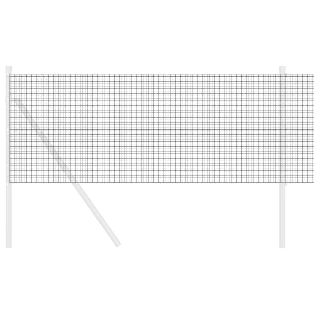 Recinzione in Rete Saldato Grigio 0.4 x 50 m