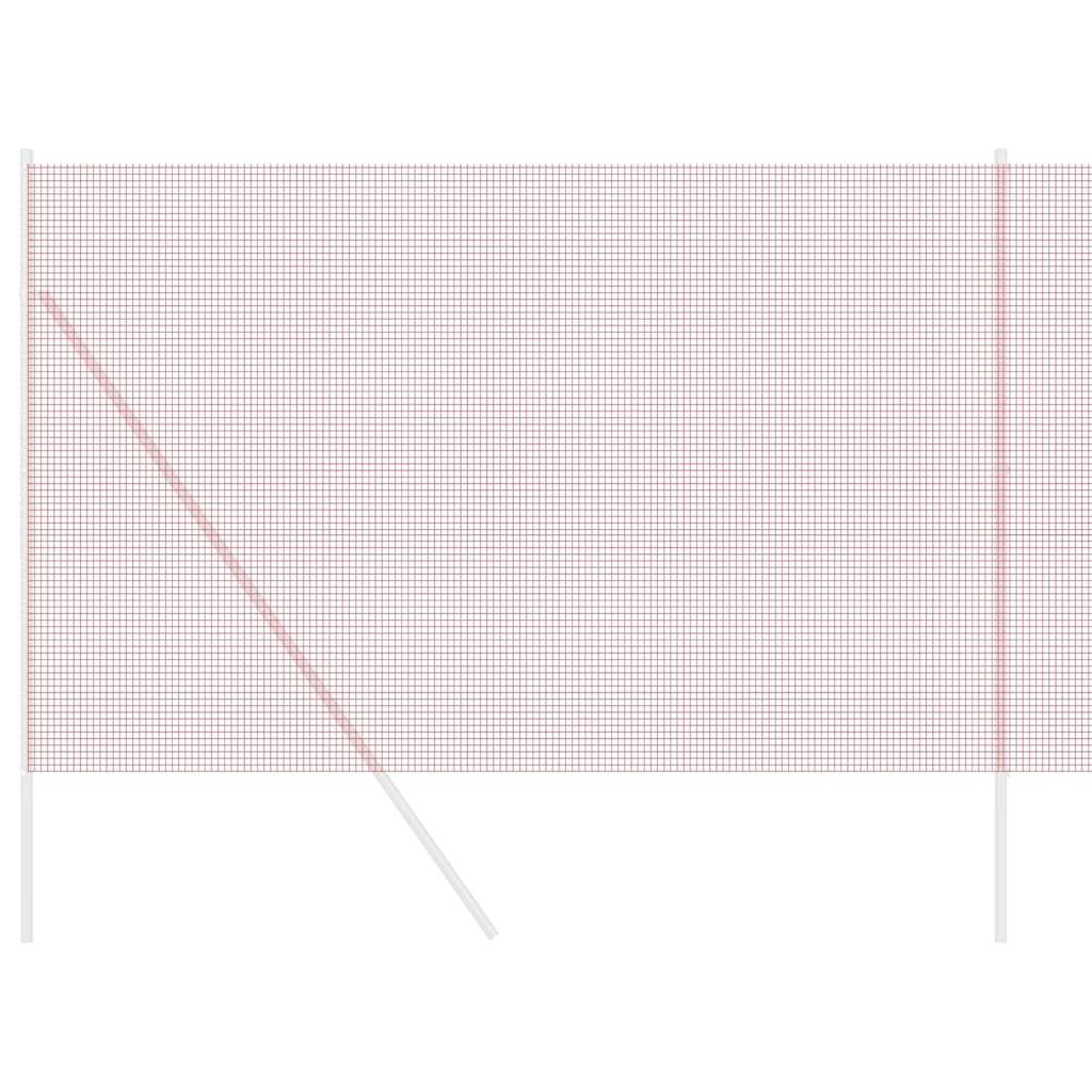 Recinzione in Rete Saldato Rosso 1.5 x 10 m