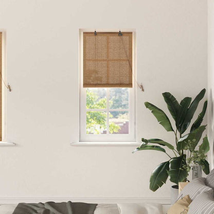 Tenda a rullo con tende Marrone 60 x 160 cm Bambù | homemem39