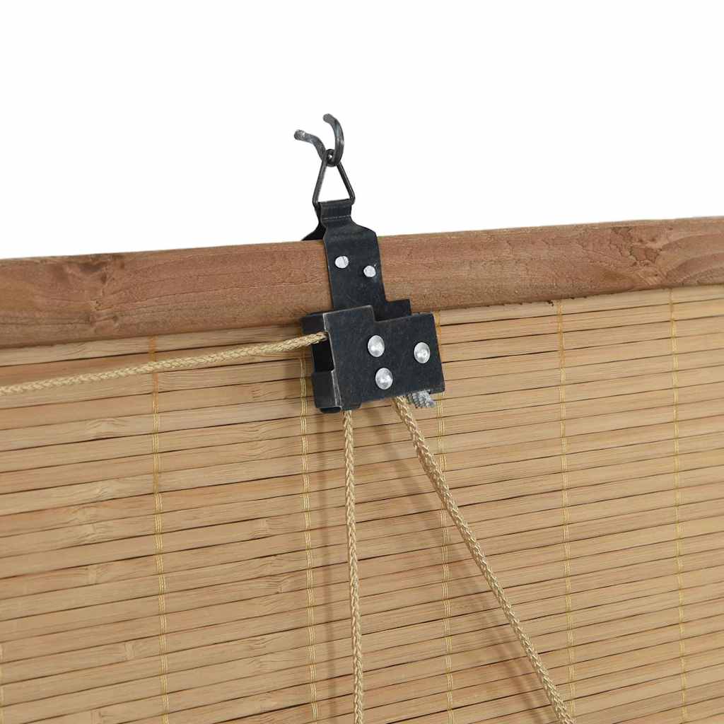 Tenda a rullo con tende Marrone 80 x 160 cm Bambù | homemem39