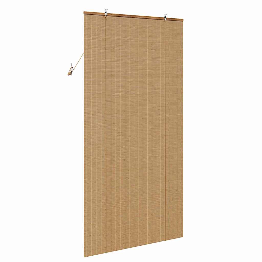 Tenda a rullo Marrone 120 x 220 cm Bambù