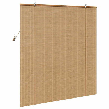 Tenda a rullo con tende Marrone 150 x 160 cm Bambù | homemem39